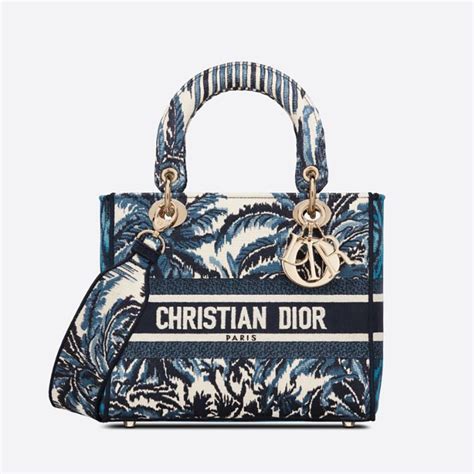 dior blue jeans handbag|Lady d.